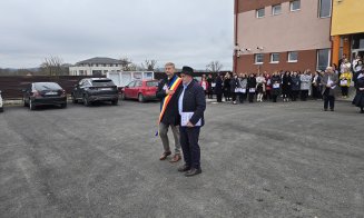 Simpozion Internațional cu invitați de seamă, la Jucu. Oficialii au depus coroane la statuia lui George Barițiu