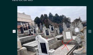 Afaceri cu morminte în Cluj-Napoca: ”Vând loc de veci 5000 € negociabil” / Legea spune că nu poţi fi proprietar în cimitir