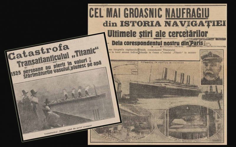 113 ani de la scufundarea Titanicului / Cum a fost relatată tragedia "oraşului plutitor" în ziarele românești