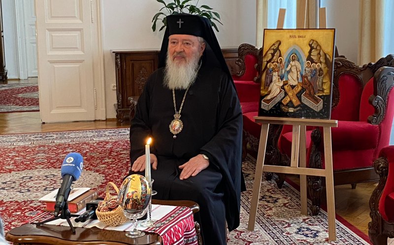 Mitropolit Andrei, înainte de Paști: ''Suntem chemați să fim oameni buni într-o lume rea''