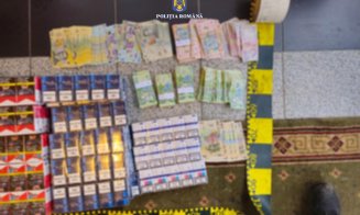 Rețea de contrabandă cu țigări, descoperită de polițiștii din Cluj. Peste 12.000 de țigarete confiscate