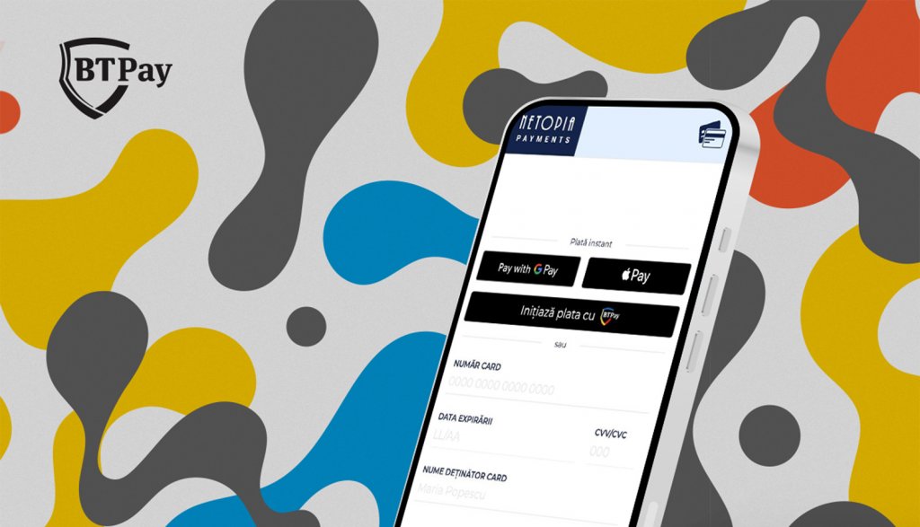 Opțiunea Pay with BT Pay, disponibilă pe 30.000 de site-uri și aplicații ale comercianților online