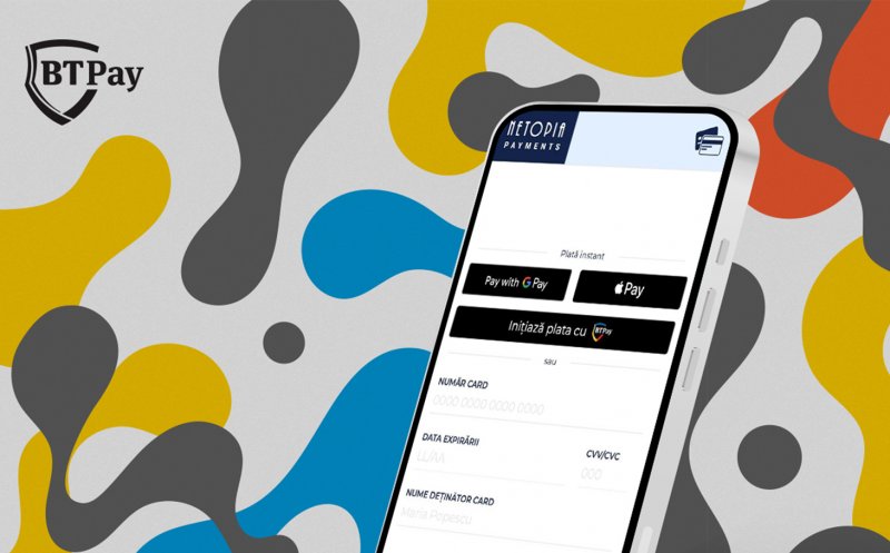 Opțiunea Pay with BT Pay, disponibilă pe 30.000 de site-uri și aplicații ale comercianților online