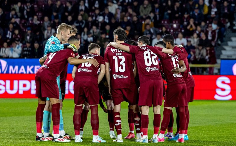 Un jucător de la CFR Cluj, inclus în echipa ideală a etapei din Superligă