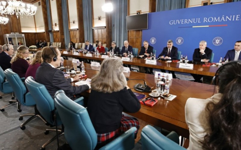 Premierul Ciolacu s-a întâlnit cu Delegația Congresului SUA. Mesaje de susținere pentru aderarea României la Programul Visa Waiver