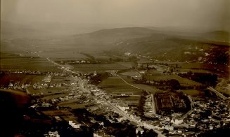 Vedere aeriană a cartierului Mănăștur, anul 1917