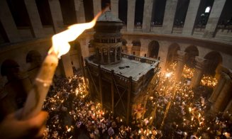 Lumina Sfântă de la Ierusalim. Cum se aprinde și când ajunge la Cluj