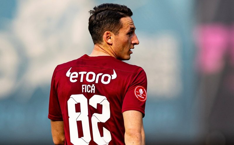 Alin Fică și povestea primului său gol în Gruia. Ce își amintește mijlocașul CFR-ului