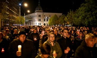 Mii de credincioși au participat la slujba de Înviere de la Catedrala Mitropolitană din Cluj-Napoca