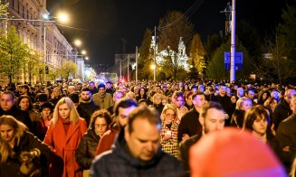 Mii de credincioși au participat la slujba de Înviere de la Catedrala Mitropolitană din Cluj-Napoca