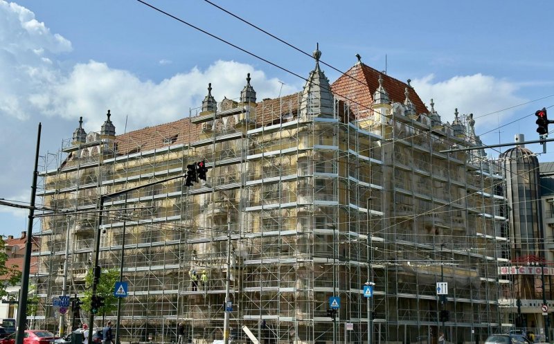 Cum merg lucrările de renovare a sediului Prefecturii Cluj