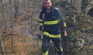 O țigară aruncată în zona forestieră uscată a fost destul pentru a pârjoli 30 de hectare de pădure / 5 zile de intervenţie, inclusiv cu elicoptere Bla