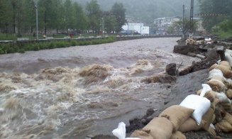 Cod galben de inundații pe râurile din Cluj