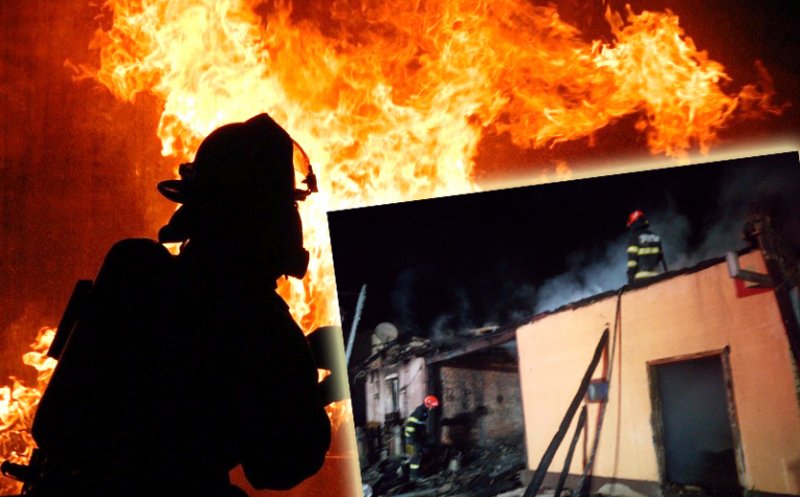 Cauza incendiului în care a fost găsit cadavrul CARBONIZAT al unei femei