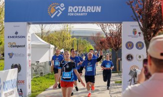 Emil Boc a alergat, sâmbătă, la crosul caritabil RotaRUN for Charity. „Clujul continuă să alerge pentru Bine!"
