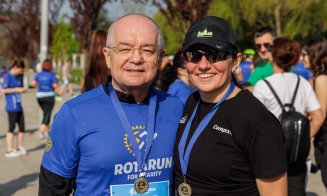 Emil Boc a alergat, sâmbătă, la crosul caritabil RotaRUN for Charity. „Clujul continuă să alerge pentru Bine!"