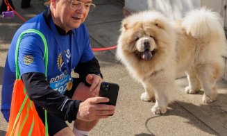 Emil Boc a alergat, sâmbătă, la crosul caritabil RotaRUN for Charity. „Clujul continuă să alerge pentru Bine!"