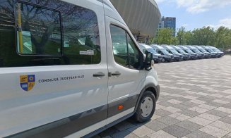 Încă 25 de microbuze electrice pentru elevii clujeni. Alin Tișe: „Drum bun șoferilor, succes copiilor”