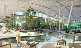 Băile Someșeni se reinventează: aquapark cu tobogane, SPA și hotel cu sală de evenimente