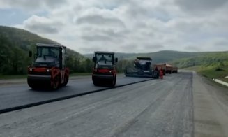 Vești bune de pe A3! UMB asfaltează pe Nădășelu-Zimbor/ Când va fi gata lotul dintre Cluj și Sălaj