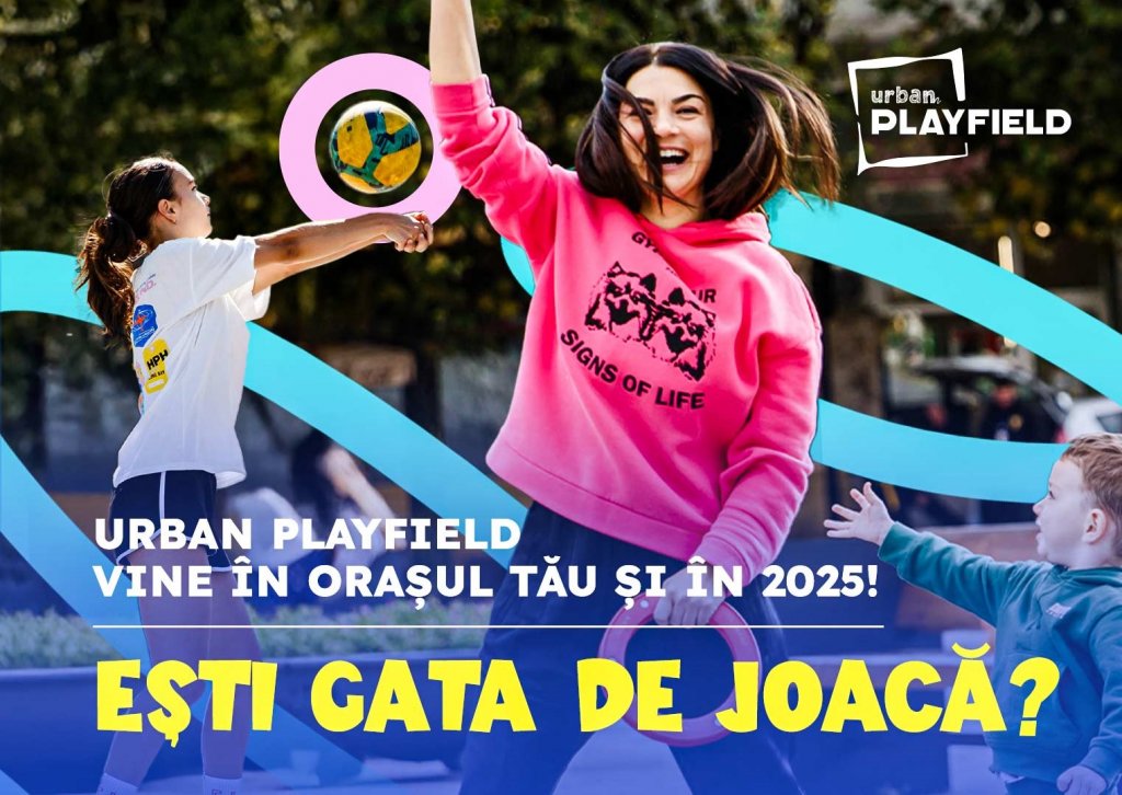 Urban Playfield revine în 2025. Care sunt primele orașe în care se va desfășura evenimentul