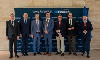 Vasile Dîncu, în vizită la EUROPOL și EUROJUST: „Democrația nu este un dat, ci un bun prețios pe care trebuie să-l protejăm în fiecare zi”