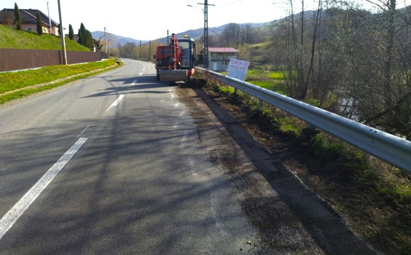 Un nou drum județean din Cluj a intrat în reparații. Tișe: „Vremea este mai mult decât favorabilă, motiv pentru care desfășurăm lucrări pe mai multe drumuri”