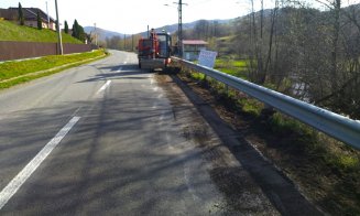 Un nou drum județean din Cluj a intrat în reparații. Tișe: „Vremea este mai mult decât favorabilă, motiv pentru care desfășurăm lucrări pe mai multe drumuri”