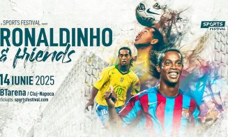 Sports Festival 2025. Încă două nume importante vin alături de Ronaldinho la Cluj-Napoca