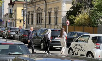 O nouă trecere de pietoni pe strada Avram Iancu