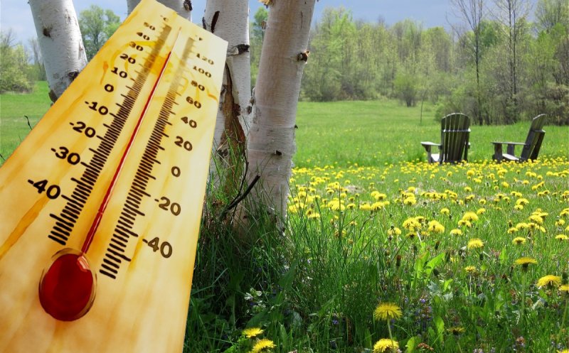 MAI vine cu temperaturi mai mari decât cele specifice perioadei. PROGNOZA pe 4 săptămâni