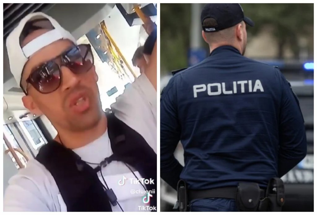 Individul care a insultat și batjocorit o tânără într-un tramvai din Cluj este căutat de poliție