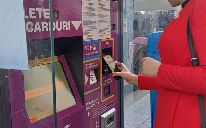 S-au modernizat automatele de ticketing al CTP Cluj! Se poate plăti contactless