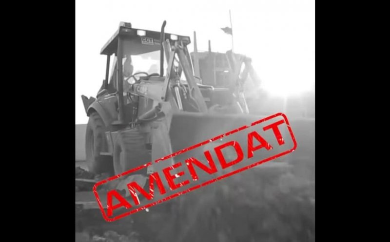 Amendă pentru lucrări neconforme la sistemul de canalizare de pe strada Răzoare, în Florești