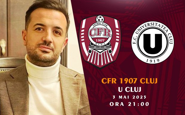 Preşedintele "U" Cluj, după ce rivala CFR a restricționat accesul la derby: "Noi NU vom impune astfel de reguli când suntem gazde"