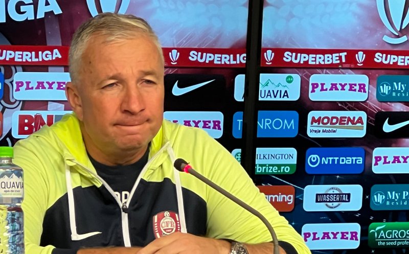Antrenorul CFR-ului speră la o victorie în derby-ul Clujului cu „U”. Dan Petrescu: „Întâlnim cea mai în formă echipă din play-off” / „Sper ca jucătorii mei să dea totul”