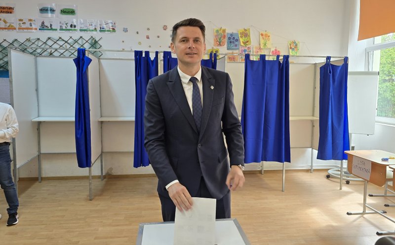 Mircea Abrudean, la urne: ''Suntem puși în fața alegerii între bine și rău, între trecut și viitor''