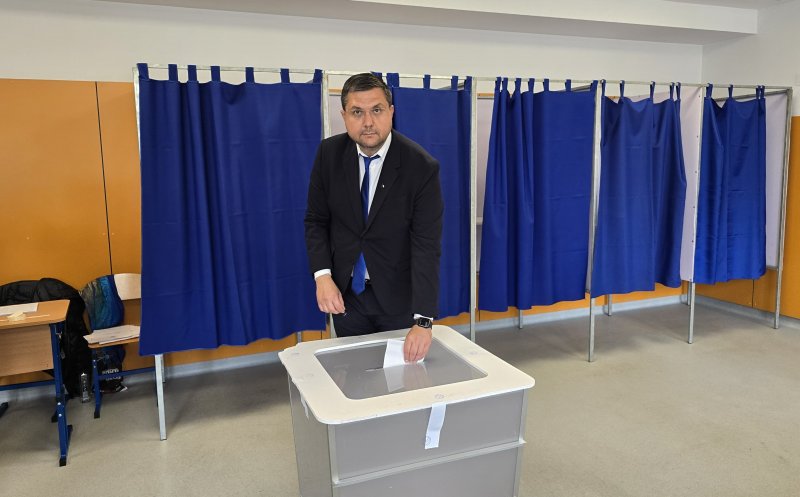 Radu Moisin, la urne: „Am votat cu un lider responsabil, echilibrat, cu experiență, care se poate asigura de o mai bună cooperare cu state UE și SUA”