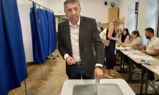 Ministrul Educației, la urne în Cluj-Napoca. Daniel David: „Am votat pentru o țară euro-atlantică, unită”