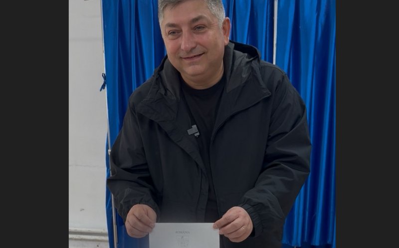 Alin Tișe a muls vaca, a condus tractorul, a frământat și a VOTAT: „Viitorul Clujului este strict legat de viitorul României”