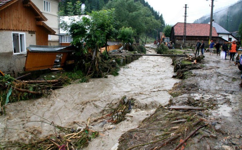 Cod galben de inundații pe râurile din Cluj