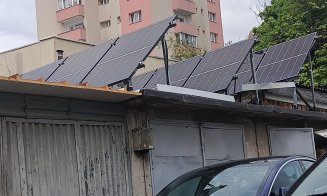 Garaje cu panouri solare în Mănăştur! O redută a garajelor de cartier rezistă, deşi multe altele din acelaşi calup au fost demolate de câţiva ani