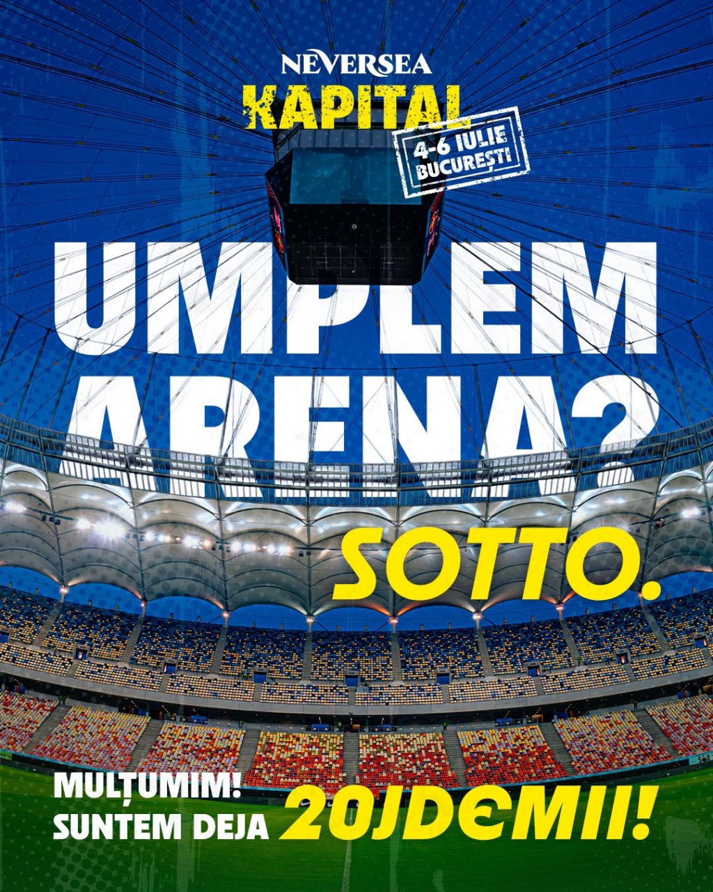 Prima tură de bilete la UNTOLD București, SOLD OUT cu niciun artist anunțat