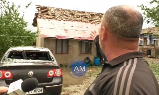 Sat distrus de grindină: 220 de locuințe arată ca după bombardamente