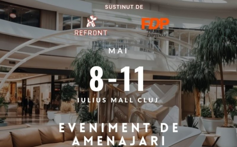 Interior Design Week revine la Iulius Mall Cluj. Descoperă cele mai noi soluții în domeniul amenajărilor interioare!