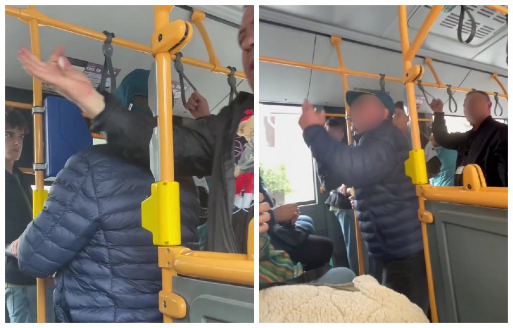 Scandal într-un autobuz din Cluj-Napoca: Controlori de bilete în conflict cu pasagerii. "Multă agresivitate"