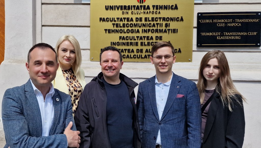 UTCN a primit vizita unei delegații de la Universitatea Tehnică a Moldovei în cadrul programului Erasmus+