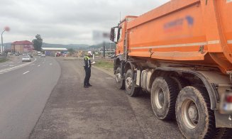Amenzi pe bandă rulantă în Cluj: Peste 30.000 de lei aplicate în urma controalelor „TRUCK&BUS”