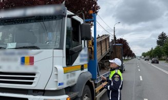 Amenzi pe bandă rulantă în Cluj: Peste 30.000 de lei aplicate în urma controalelor „TRUCK&BUS”