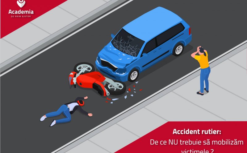 PRIMUL AJUTOR la un accident rutier cu victime rănite
